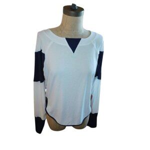 Free People Size M Medium Long Sleeve Cropped Movement Top NWT $60